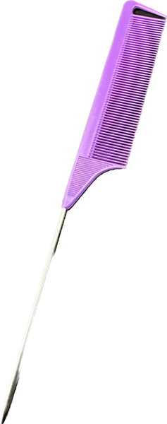 Pick comb, purple