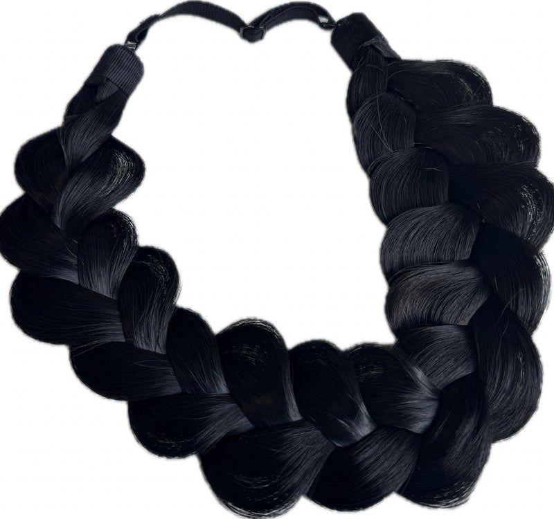 Boho Braidband, black